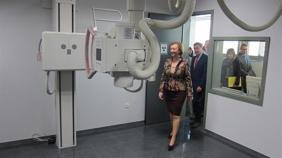 Rudi visita el nuevo centro de especialidades Inocencio Jiménez-Delicias