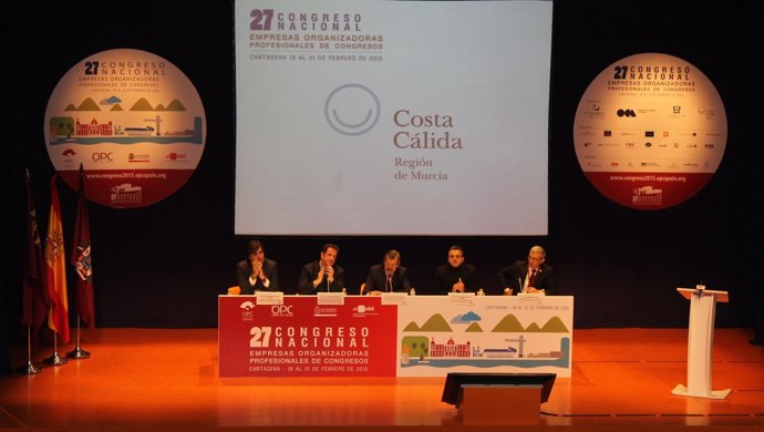 Inauguración Congreso OPC en Cartagena