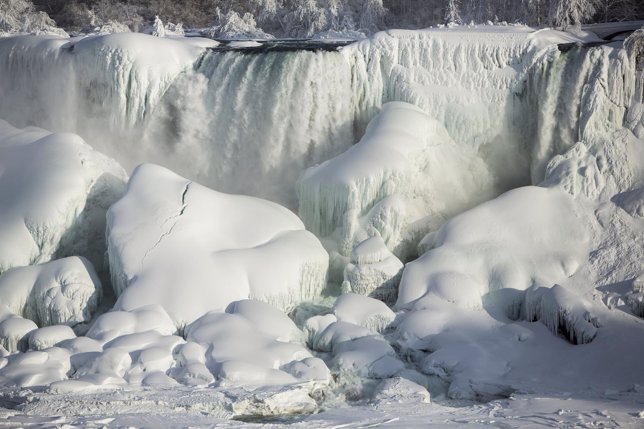 Cataratas del Niágara congeladas