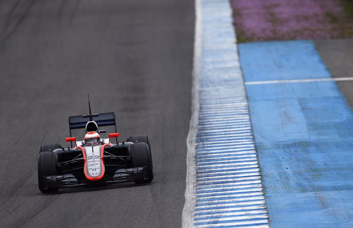 Jenson Button (McLaren) en Jerez