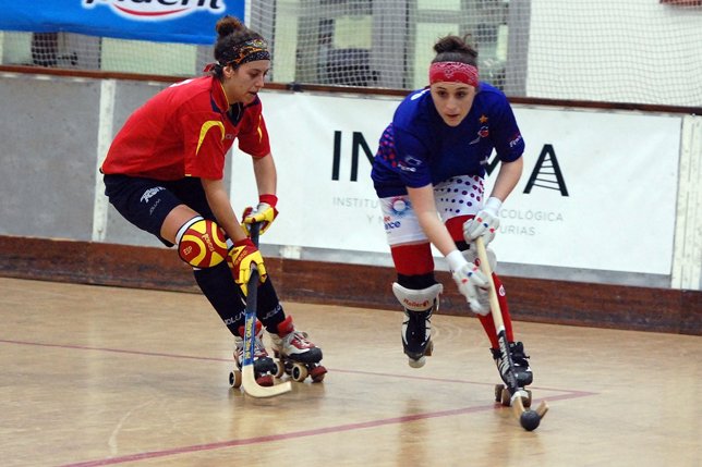 España vence a Francia en el Europeo de Hockey sobre patines femenino