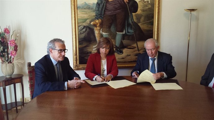 Firma de la renovación del convenio