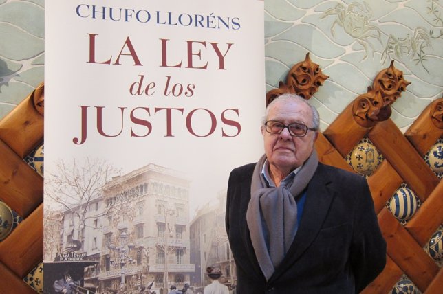 El autor barcelonés Chufo Lloréns