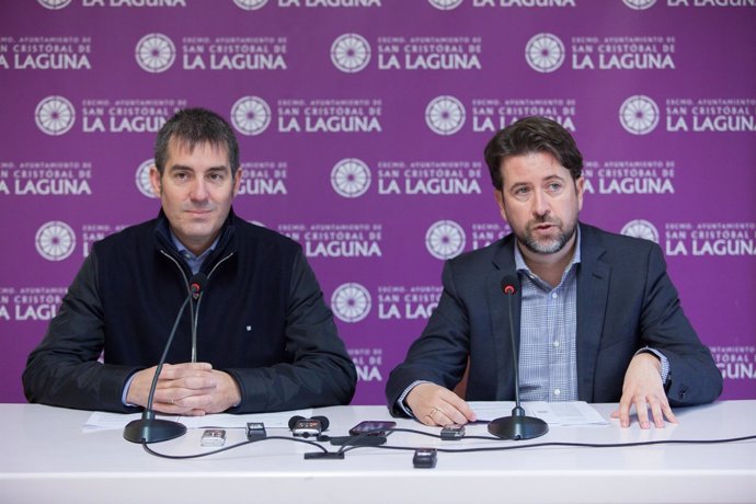 Clavijo y Alonso, en rueda de prensa