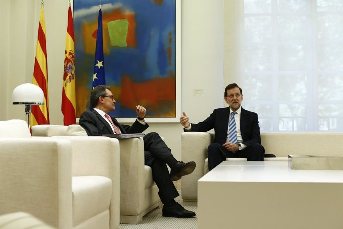 Artur Mas y Mariano Rajoy (Archivo)