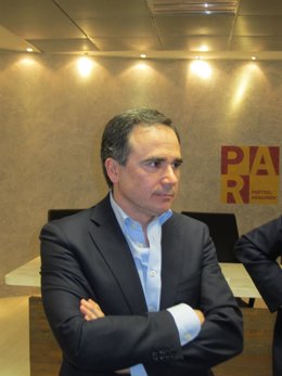 El candidato del PAR a la Alcaldía de Zaragoza, Xavier de Pedro