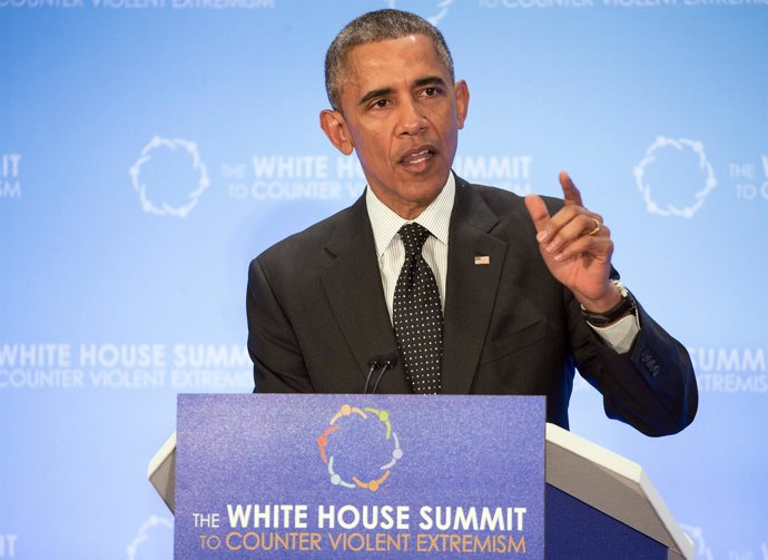 Barack Obama habla en un foro sobre terrorismo celebrado en Washington