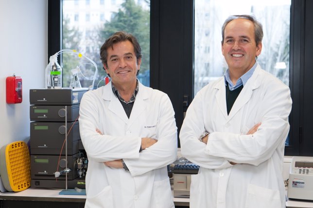 José Ángel Martínez-Climent y Juan José Lasarte, investigadores del CIMA.