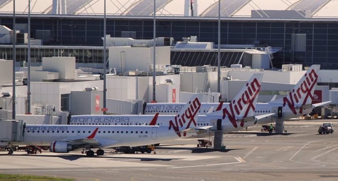 Avión de Virgin Australian