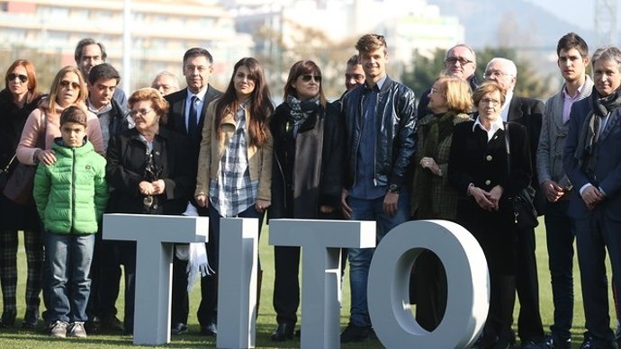 Inauguración del Campo Tito Vilanova