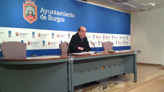 El concejal socialista en Burgos Antonio Fernández Santos