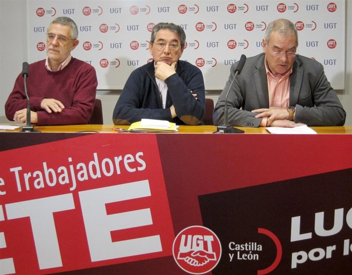 Agustín Prieto (I), Toni Ferrer (centro) y Evelio Angulo (D)