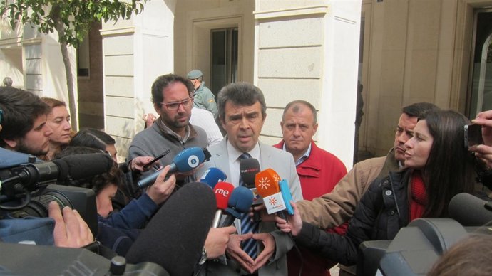 El portavoz del equipo de gobierno de la Diputación de Huelva, José Martín.