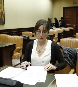 Ascensión de las Heras, diputada de IU