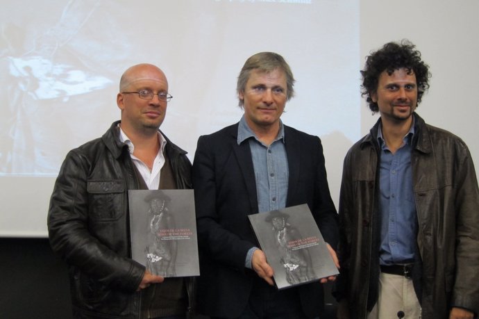 D.Villar,  Viggo Mortensen y F.Bossert