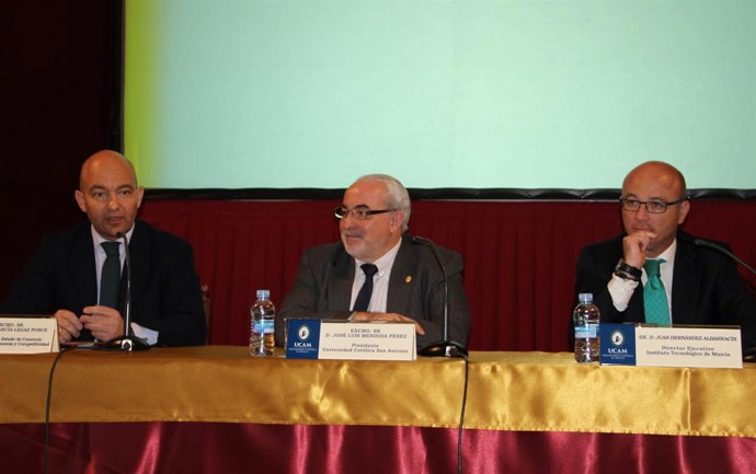 Jaime García Legaz Ha Disertado Hoy En La UCAM Sobre La Internacionalización De 