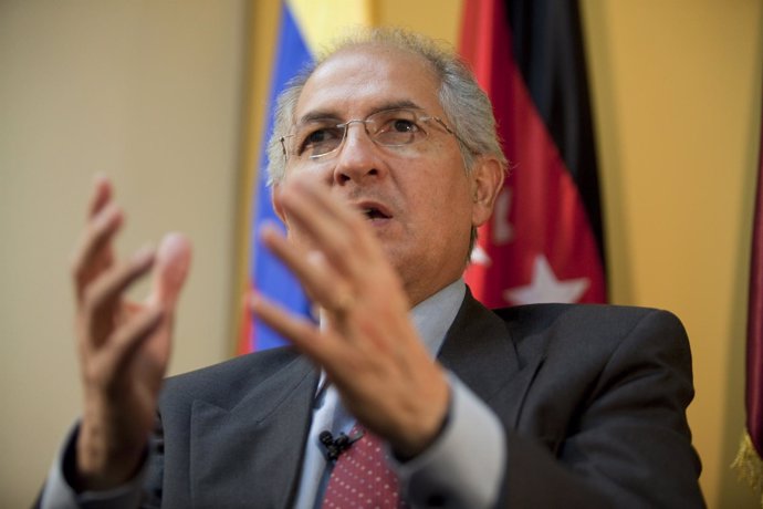 El alcalde de Caracas, Antonio Ledezma