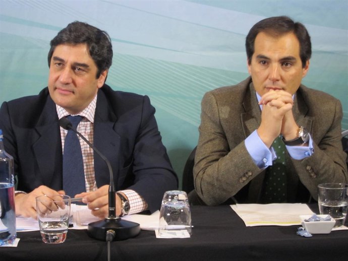 Echániz y Nieto en el acto del PP de Córdoba