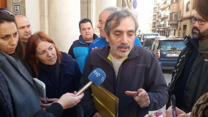 Pedro Castro, secretario general de CCOO en Cort