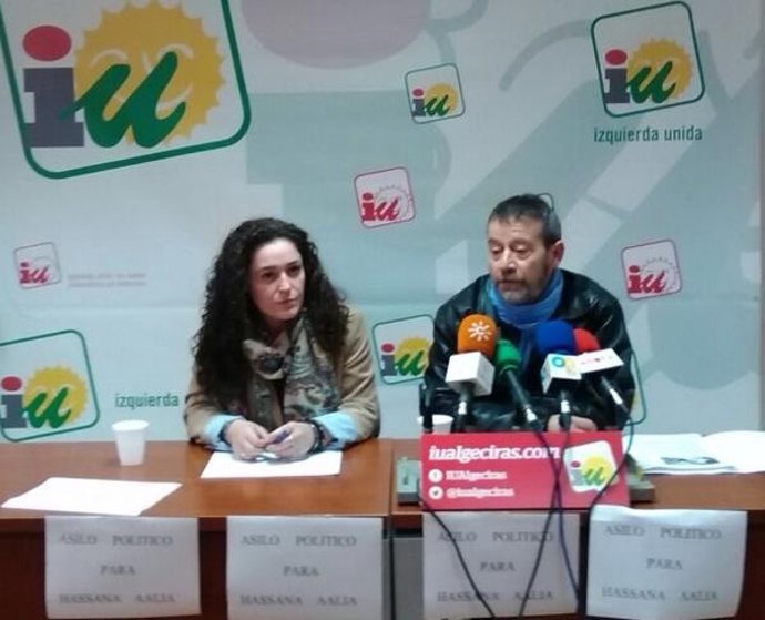 Los candidatos al Parlamento Inmaculada Nieto y Pablo Bianchi