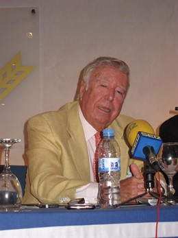 El Presidente De La Caja Rural Del Sur, José Luis García Palacios.