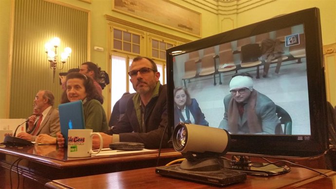 El expresidente del Govern Jaume Matas en el Parlament