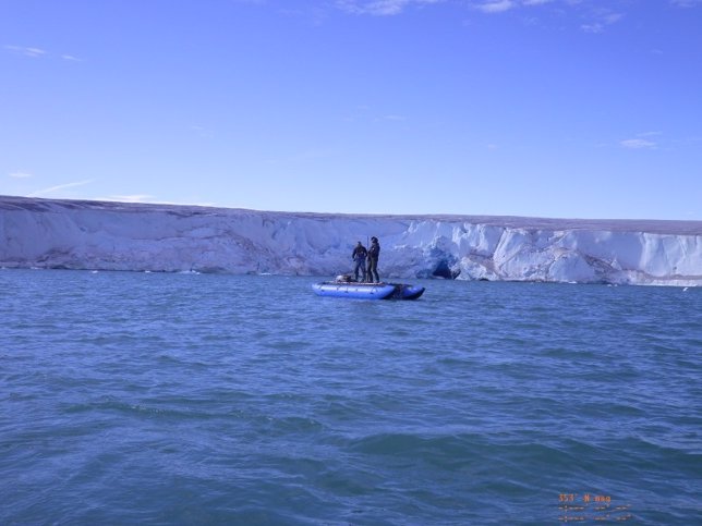 Glaciar Helhem en Groenlandia