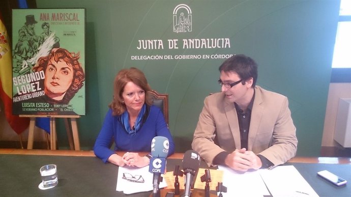 Gómez y García en la presentación