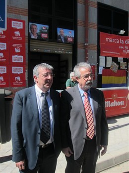 Gregorio Gordo Y Ángel Pérez, En Las Fiestas De San Isidro