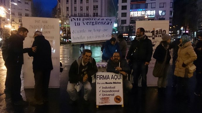 Concetración de Andarivel por su aniversario 