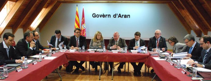 Reunión de la comisión bilateral Generalitat-Conselh d'Aran