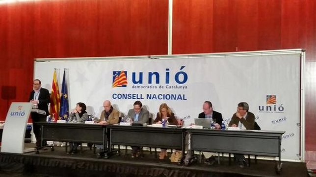 R.Espadaler, en el Consell Nacional de UDC
