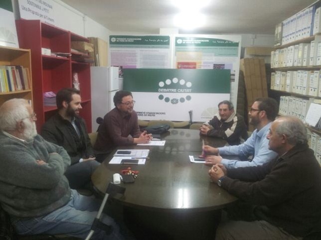 Hila se reúne con la Faavv de Palma