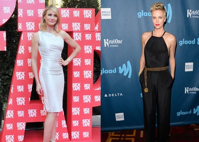 Cameron diaz y charlize theron nominadas a peor actrices 