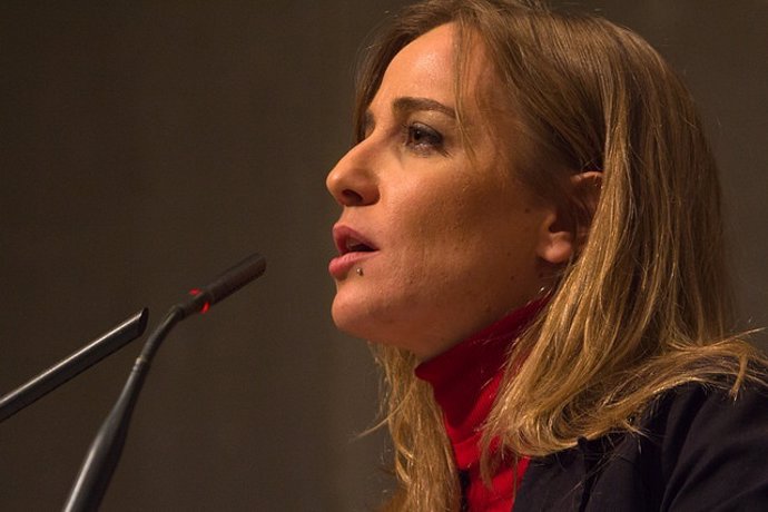 Tania Sánchez, en el acto de Convocatoria por Madrid
