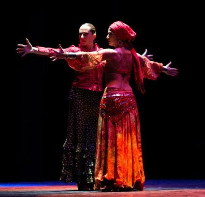 Espectáculo Orienco de la compañía Temple