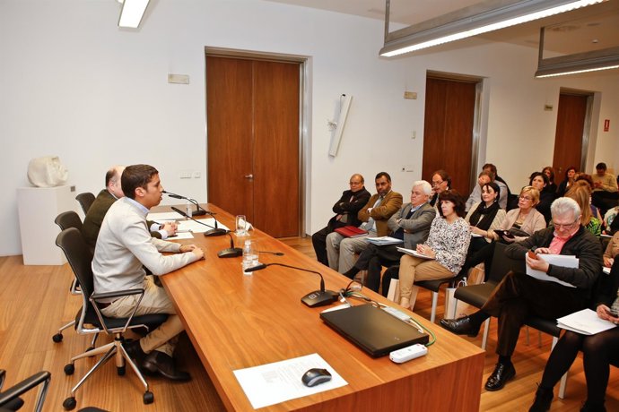 Imagen de una de las sesiones de trabajo celebradas