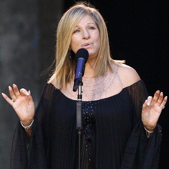 La actriz y cantante Barbra Streisand