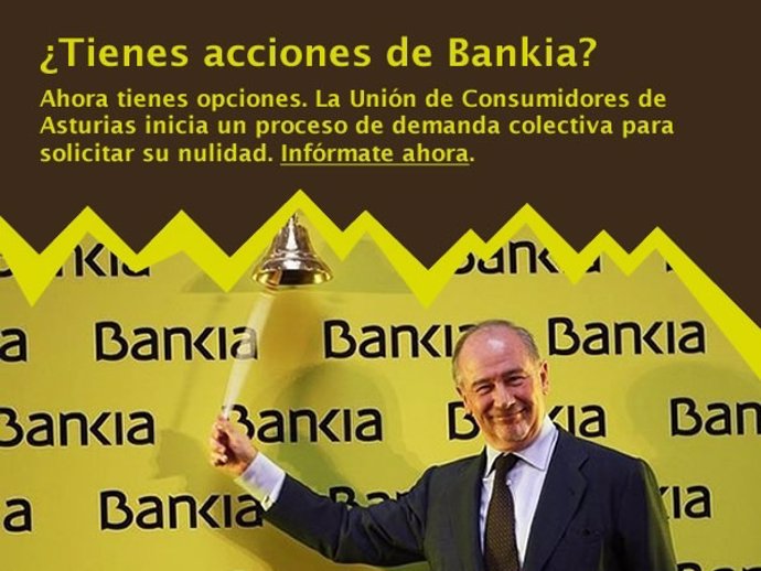 Imagen de UCE sobre Bankia
