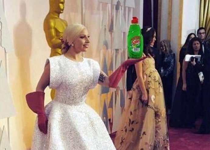 Lady Gaga y sus mejores memes: la 'chacha' oficial de los Oscar 2015