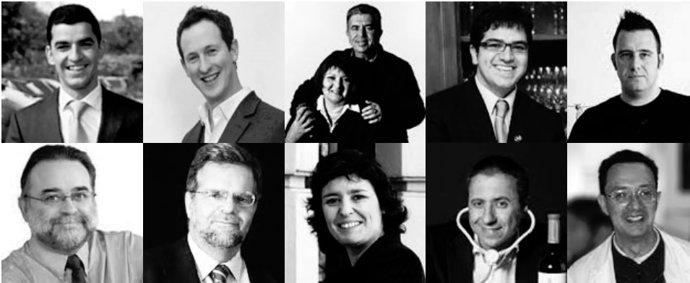 Expertos internacionales que acudirán al Atlante Wine Forum en Vigo