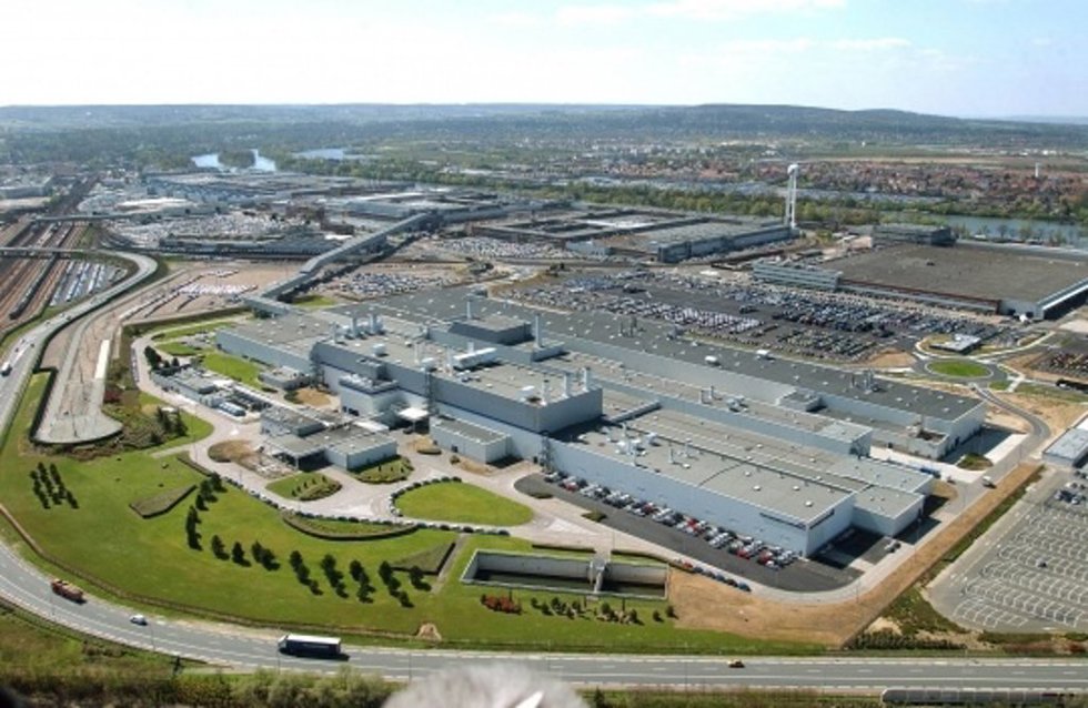 Planta de PSA en Poissy (Francia)