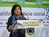 El PP extremeño lamenta que Vara  y "ofrezca un pacto a Podemos"