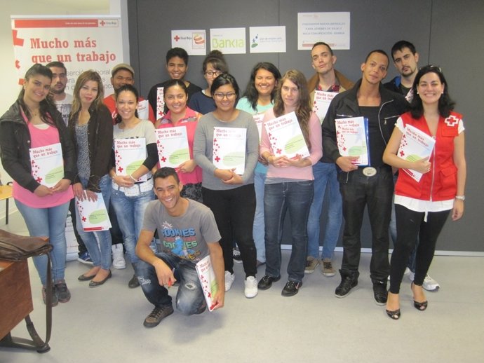 Participantes en el proyecto Itinerarios Horizontales de Jóvenes en la Empresa
