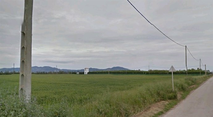 Tramo de la línea de Sant Pere Pescador retirado por Endesa