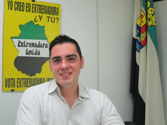 José María Gijón, secretario general de Extremadura Unida