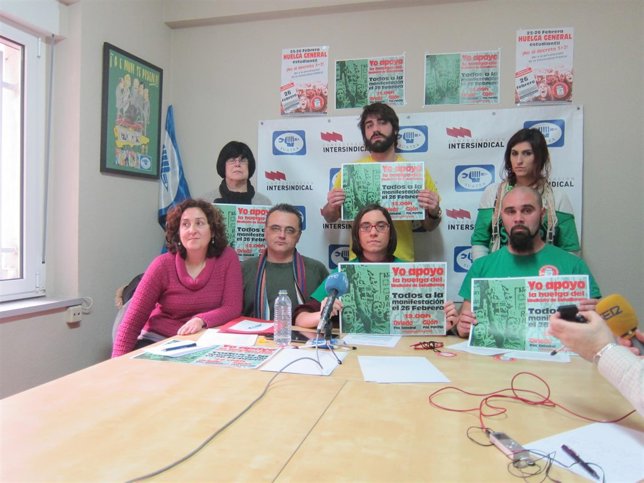 Presentación de la movilización del Sindicato de Estudiantes. 