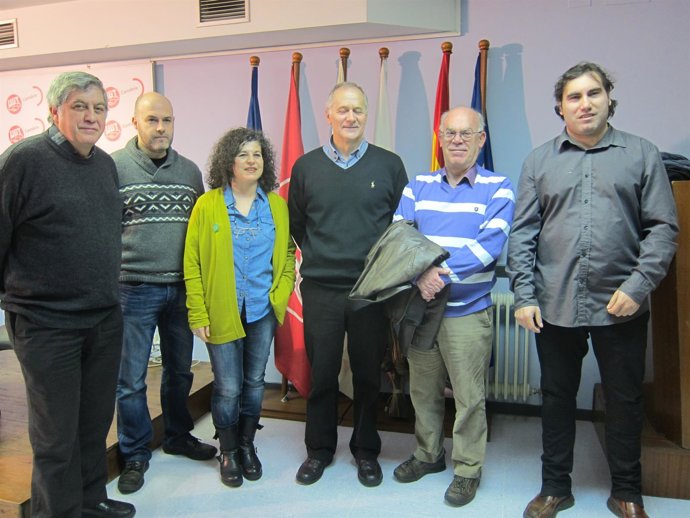 Representantes de UGT, CC.OO, ANPE, STEC Y FAPA en el Consejo Escolar
