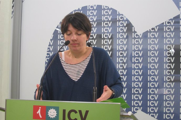 La portavoz de ICV, Laia Ortiz