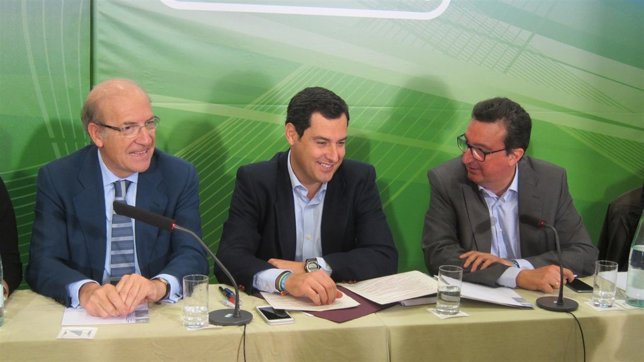 El presidente del PP-A, Juanma Moreno.